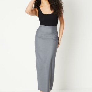 Womens Tall Pencil Midi Skirt