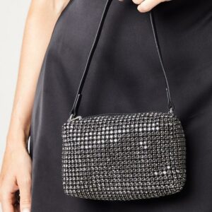 Womens Tara Diamante Shoulder Bag