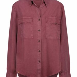 Women’s Tentree Tencel Everyday Relaxed Fit Blouse - Crushed Berry