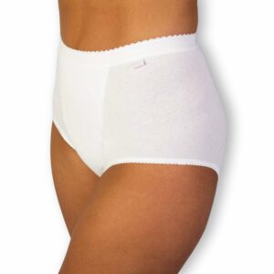 Women's Tru Lingerie Control Briefs 2 Pack - White - 26 | TJ Hughes