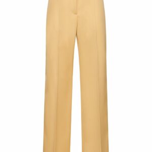 Wool Twill Wide Leg Pants