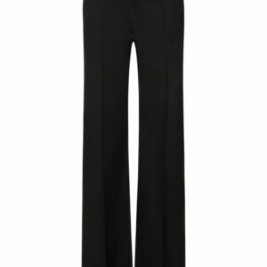 Wool & Mohair High Waist Wide Pants