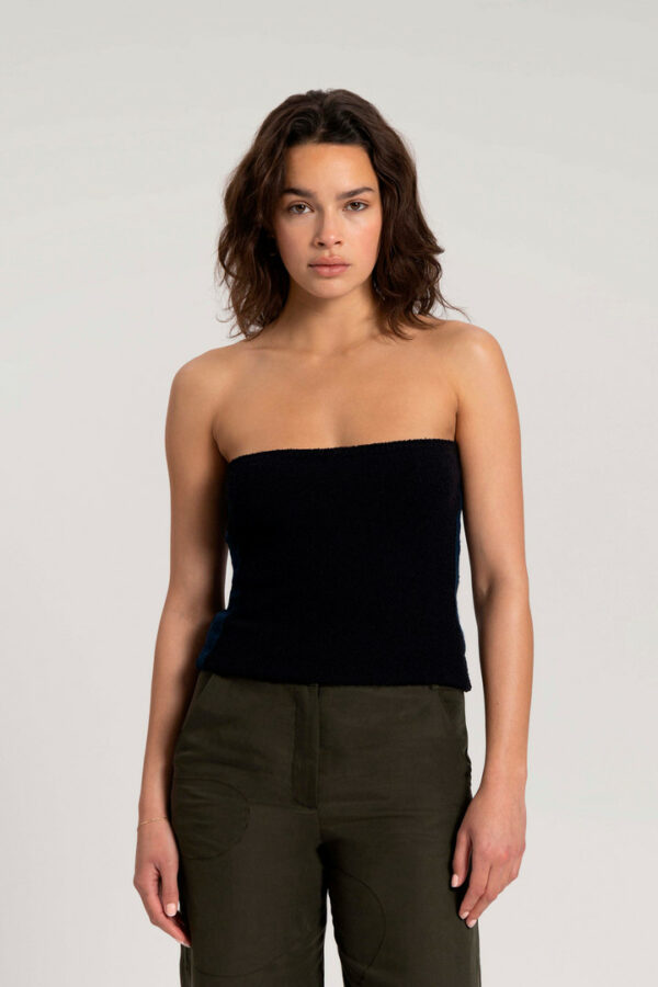 Woolrich Woman Bandeau Top - Daniëlle Cathari / Woolrich Black Size XS