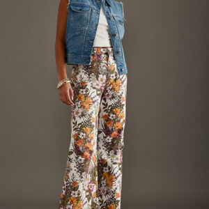 Wrangler Wanderer Floral Flare Jeans