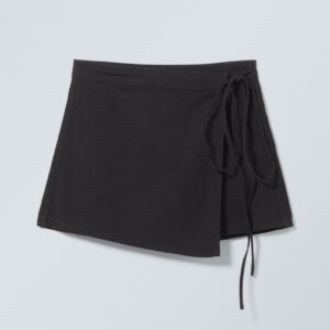 Wrap Mini Skirt