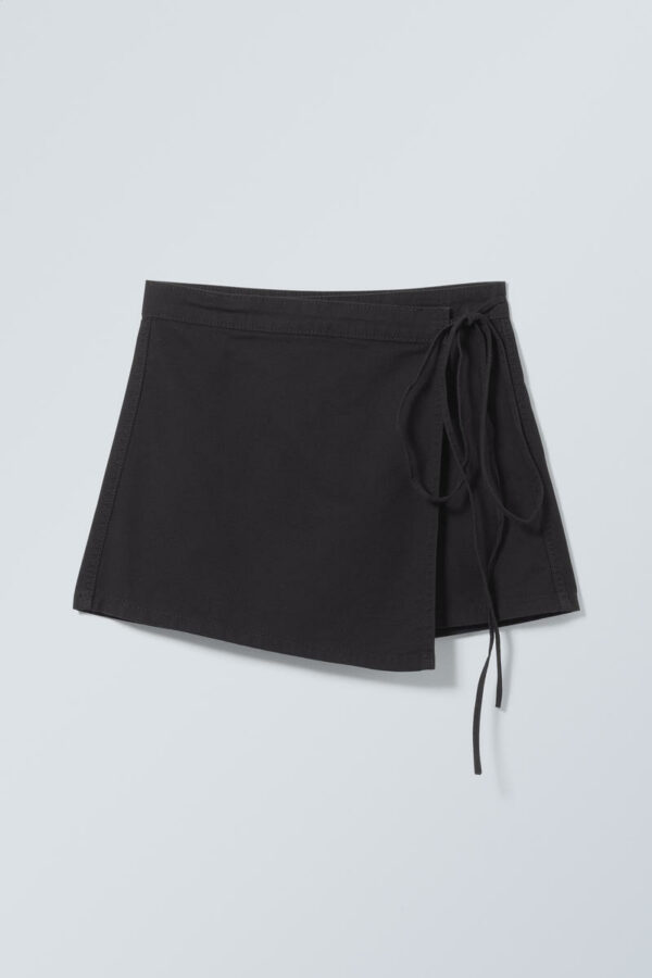 Wrap Mini Skirt