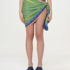 Wrap-Skirt MALIPARMI Woman color Green