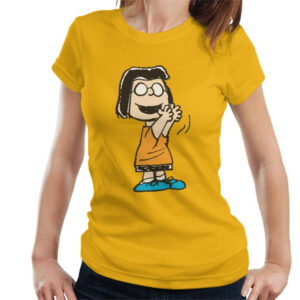 (X-Large, Gold) Peanuts Marcie Women's T-Shirt