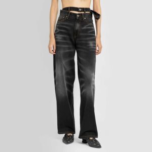 Y/PROJECT WOMAN BLACK JEANS