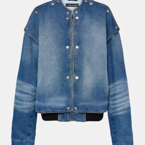 Y/Project Snap Off denim bomber jacket