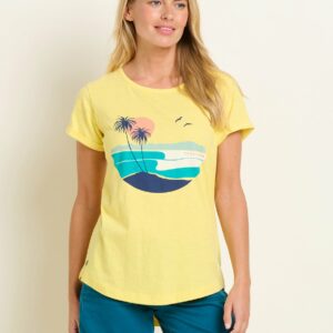 Yellow BRAKEBURN Shore T Shirt