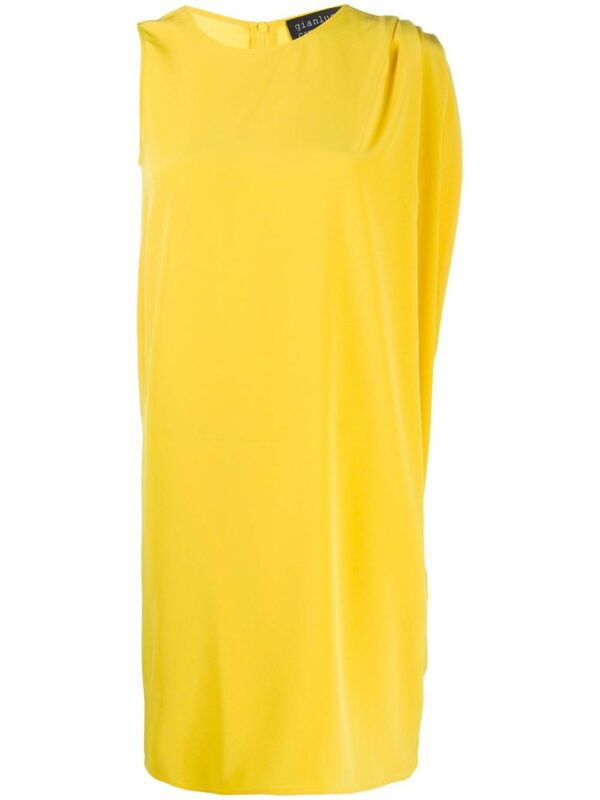 Yellow & Orange Day Evening Dress