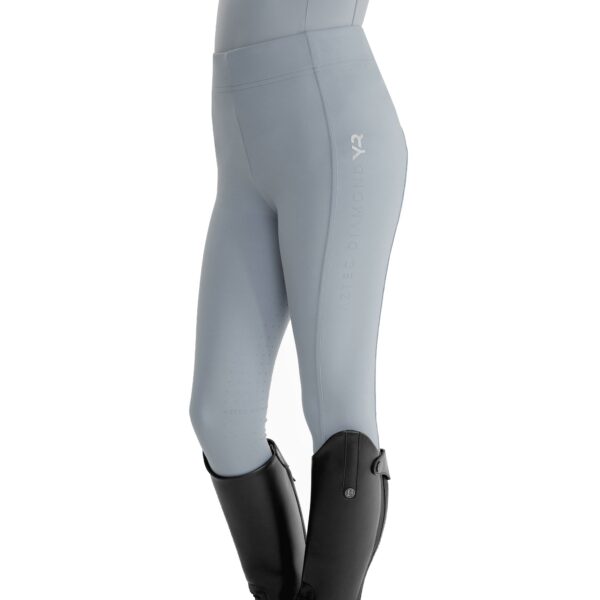 Young Rider Full Seat Leggings Ash Blue