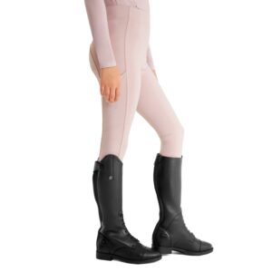 Young Rider Full Seat Leggings Pink