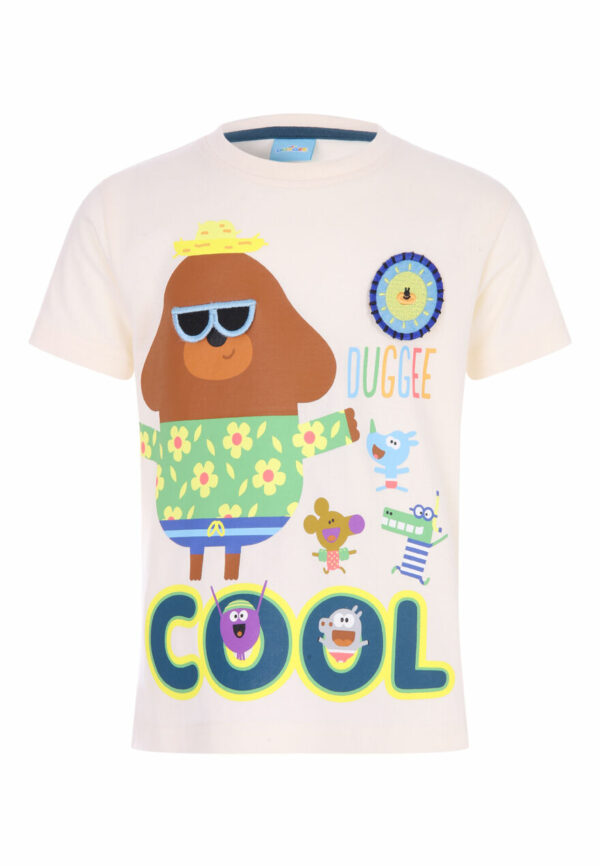 Younger Boys Cream Hey Duggee T-Shirt