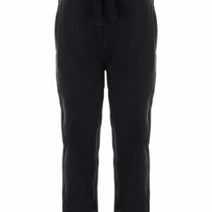 Younger Boys Plain Black Joggers