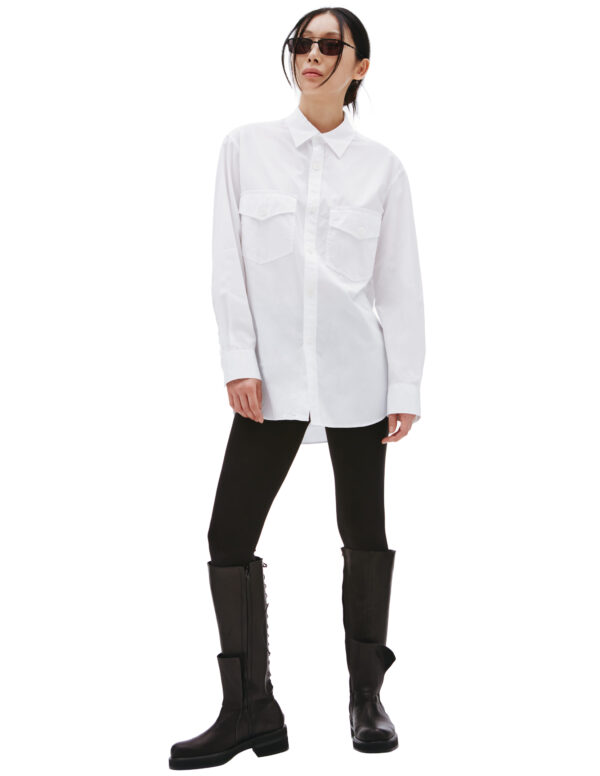 Y's White cotton shirt