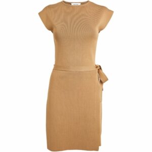 Yves Salomon Wrap-Effect Mini Dress