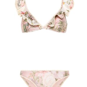 ZIMMERMANN- Floral Print Bikini Set