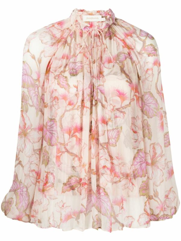 ZIMMERMANN- Floral Print Blouse