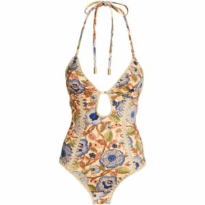 Zimmermann Crochet-Trim Junie Swimsuit