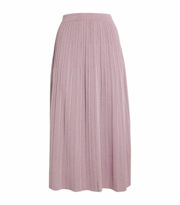 Zimmermann Pleated Midi Skirt