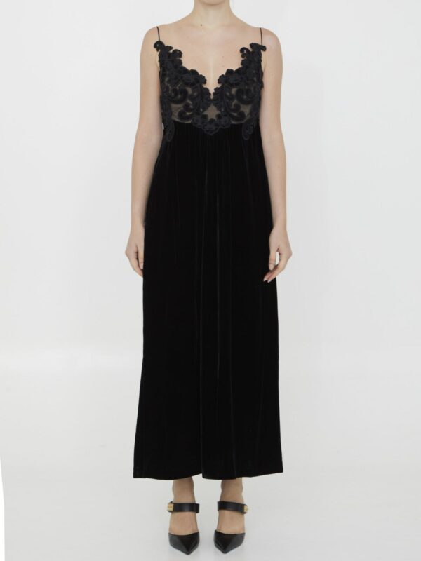 Zimmermann Sensory Velvet Slip Dress