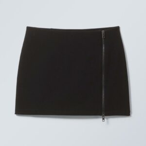 Zip Mini Skirt