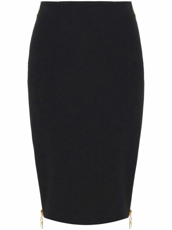 Zipped Pencil Skirt