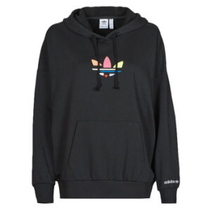 adidas HOODIE women's Sweatshirt in Black. Sizes available:UK 6,UK 8,UK 10