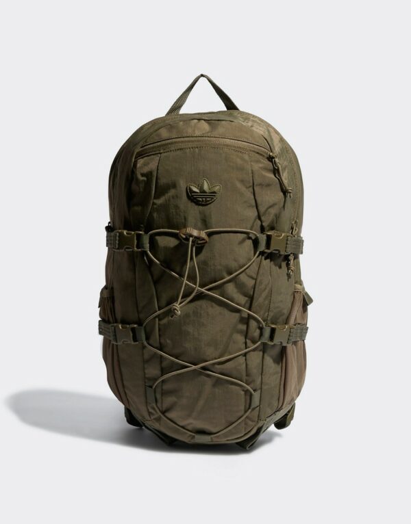 adidas Originals Adventure backpack in khaki-Green