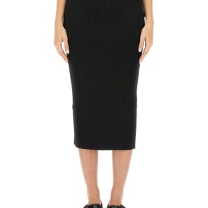 alexander mcqueen knit pencil skirt