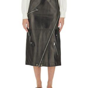 alexander mcqueen midi skirt