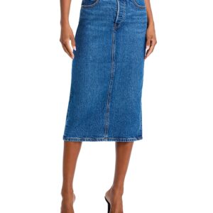 alexanderwang. t Denim Midi Skirt