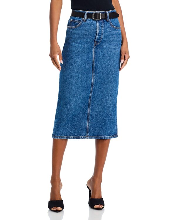 alexanderwang. t Denim Midi Skirt