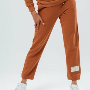 hype staple brown women's joggers