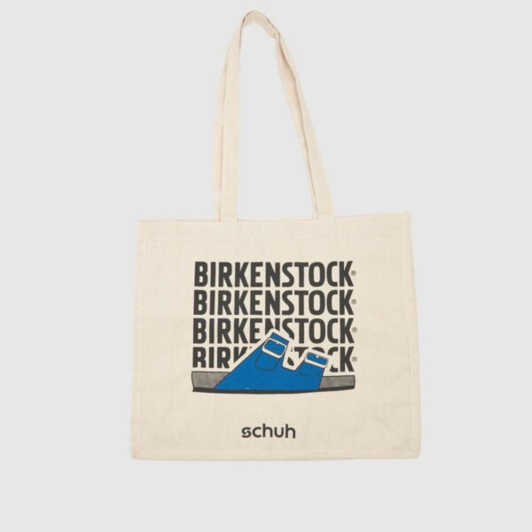 schuh natural birkenstock tote bag