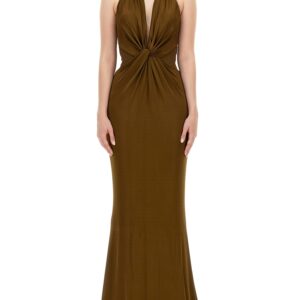 tom ford knitted evening dress