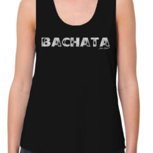 white bachata tank top