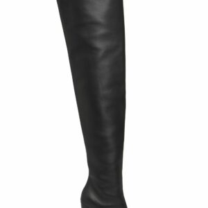 100mm Canalazzo Thigh-high Leather Boots