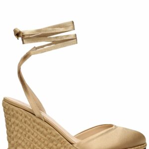 100mm Mandorla Satin Wedges