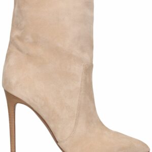 105mm Stiletto Suede Ankle Boots