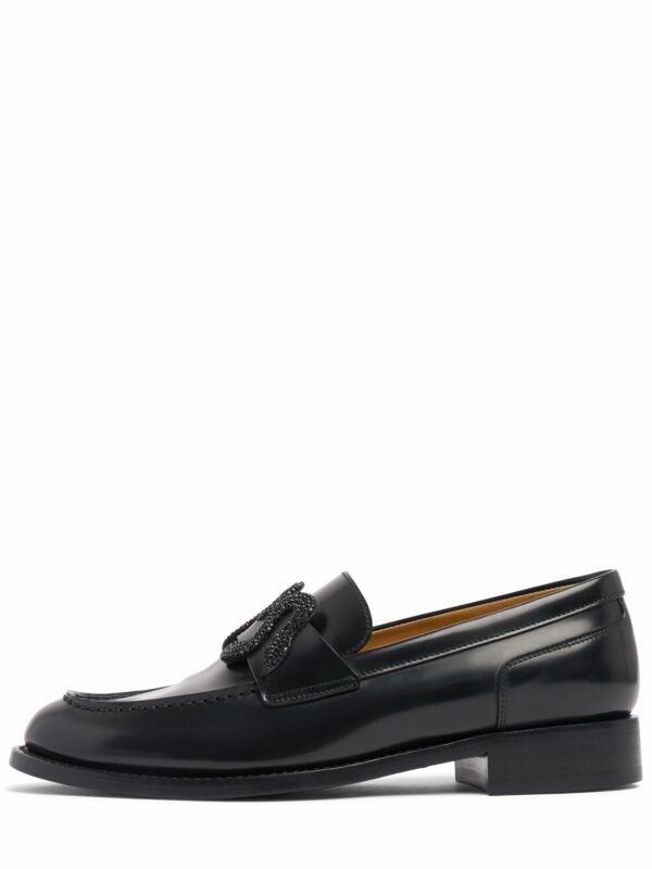 10mm Morgana Leather Loafers