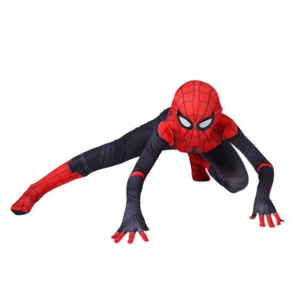 (11-12 Years) Kids Spiderman Superhero Cosplay Costume Halloween Party Fancy Dress Jumpsuit