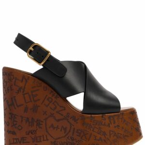 130mm Maxime Leather Wedges