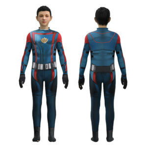 (4-5Years) Guardians of the Galaxy Kids Cosplay Costume Jumpsuit Halloween Party Bodysuit Fancy Dress