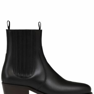 40mm Chelsea Leather Boots