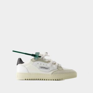 5.0 Sneakers - Off White - Leather - White/Black