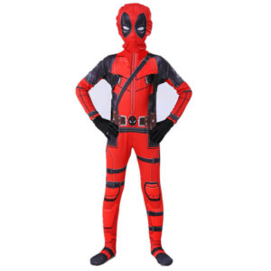 (6-7 Years) Kids Boys Casual Deadpool Superhero Halloween Party Cosplay Costume Fancy Dress