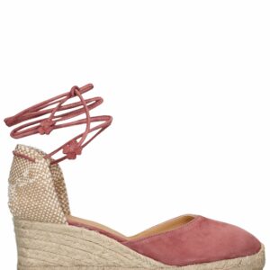 60mm Carina Suede Espadrille Wedges